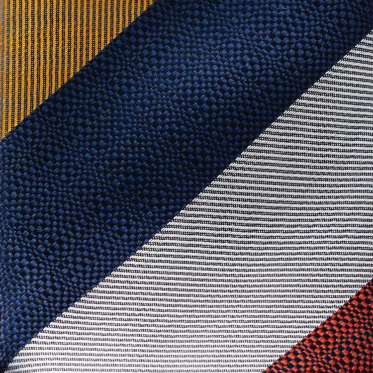 レジメンタルネクタイ(レッド×イエロー×ブルー×ホワイト) - Image 2