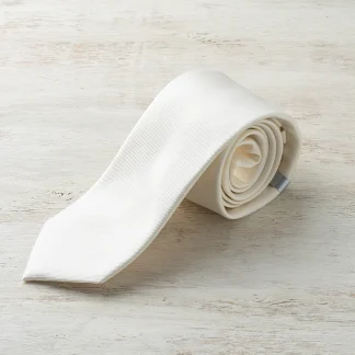 フォーマルネクタイ　白（無地）
